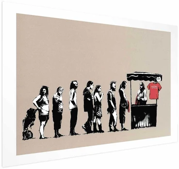 Artgeist Plakatas - Destroy Capitalism
