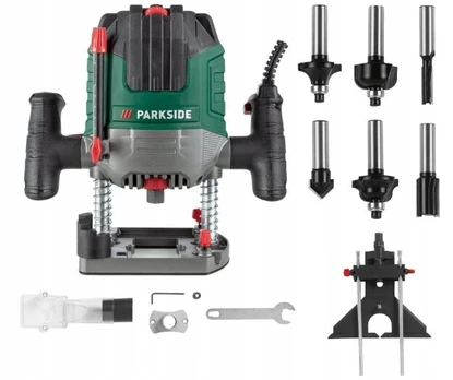 Kraštų frezavimo staklės Parkside 1200 W