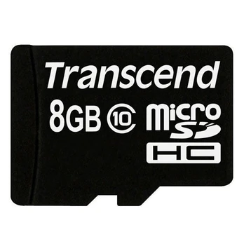 Atminties kortelė telefonui Transcend 8GB microSDHC