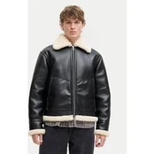 Jack & Jones Dirbtinės odos striukė Liverpool 12282948 Juoda Regular Fit