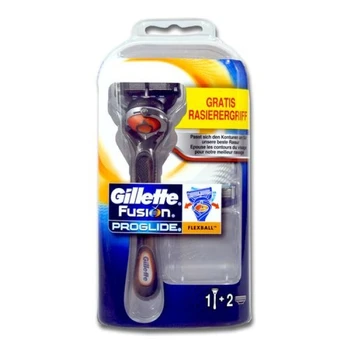 Gillette Fusion Proglide Flexball skustuvas, 1vnt + 2 galvutės