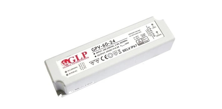 Glp Gpv-60-36 Led maitinimo šaltinis 60w, 36v, Ip67