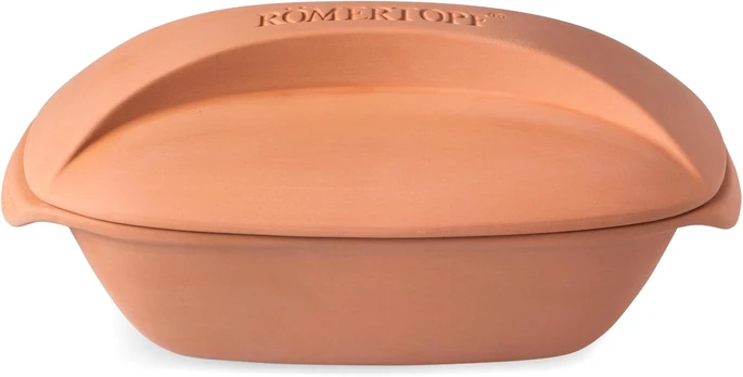 Römertopf Culinario 3 L Casserole Dish Ceramic with Lid Terracotta