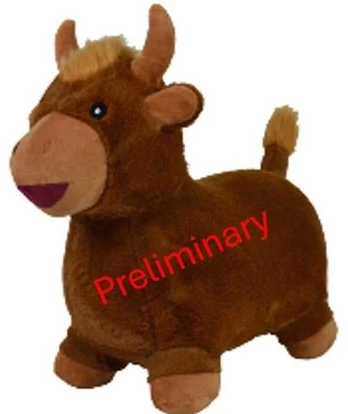 KREA Hop And Bounce Plush Jersey Cow