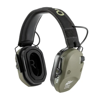 RealHunter Active ProSHOT QuadTAC Olive Aktyvios klausos apsaugos ausinės