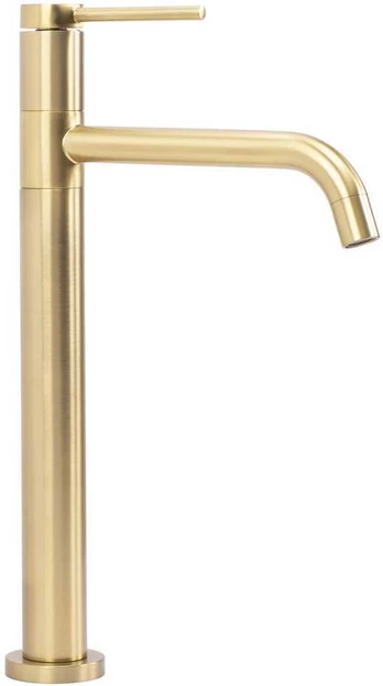 Praustuvo maišytuvas REA Lugano Slim High, Brushed Gold