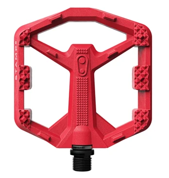 CRANKBROTHERS STAMP 0 SMALL BRIGHT Raudonas Pedalai