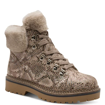 Pašiltinti aulinukai moterims, Ruda, Wm booties