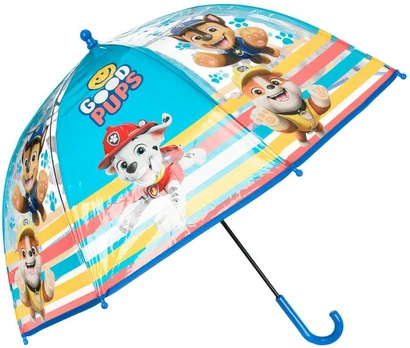 Paw Patrol Good Pups vaikiškas permatomas skėtis √ò72 cm