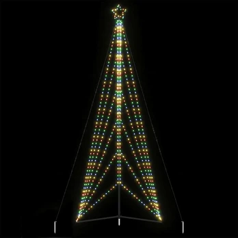 LED Kalėdų eglutė 861 LED Spalvinga 478 cm