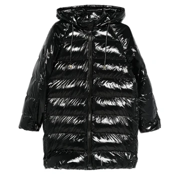 Pūkinė striukė moterims, Juoda, Burro quilted jacket