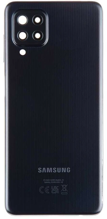 „Samsung Galaxy M22“ akumuliatoriaus dangtelis juodas (pakeitimų paketas)