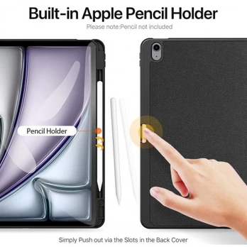 Apple iPad Pro 12.9 2024 dėklas Dux Ducis Domo juodas