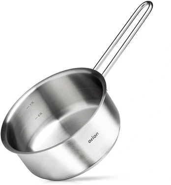 Nerūdijančio plieno puodas, sidabrinis, Ø 16 cm, 1,2 l