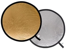 Manfrotto reflector 120cm, sunfire/silver (LA-4834) kaina