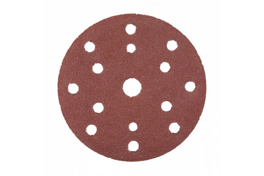 Šlifavimo popierius 150mm su skylutėm 5vnt. Gr.150