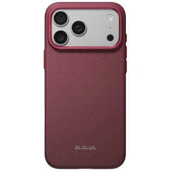 Case PITAKA Summa Case for iPhone 18 Pro Max / 17 Pro Max burgundy