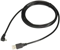 PremiumCord Kabelis micro USB 2.0, A-B, konektor do úhlu 90° 1.8m (černý) kaina