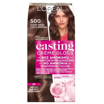 Plaukų dažai L’Oréal Paris Casting Creme Gloss, 500 šviesiai ruda