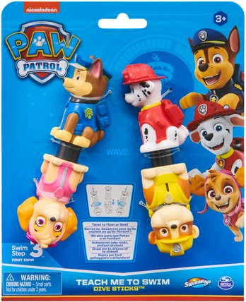 Spin Master „SwimWays Paw Patrol“ nardymo lazdos vandens žaislai