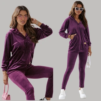 Laisvalaikio komplektas moterims Aveira, violetinis