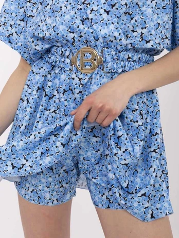 Italy Moda Kombinezonas-MI-KO-T45.85-mėlyna