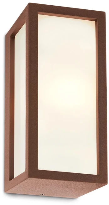 Sieninis lauko šviestuvas BRICK, E27, rūdžių sp., IP54, 9897
