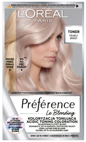 Toneris L'Oréal Paris Préferénce Le Blonding, pearly boost, 02, 60 ml kaina