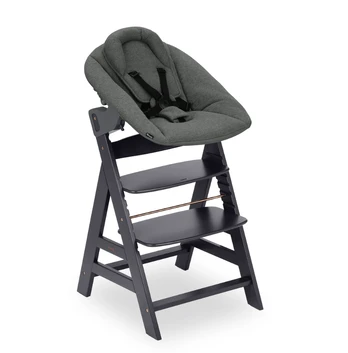 HAUCK maitinimo kėdutė ALPHA NEWBORN SET PLUS, Dark grey, 661512