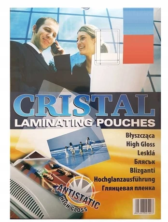 ARGO Laminavimo vokeliai, 80x111mm, 100 vnt, skaidrūs