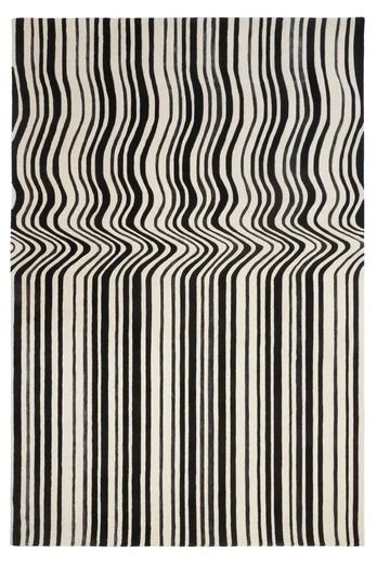 Kilimas Draft Black, 200x300 cm