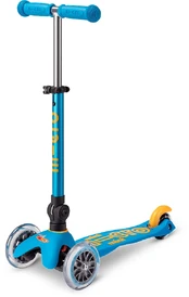 Paspirtukas Micro Mini Deluxe Foldable, mėlynas kaina