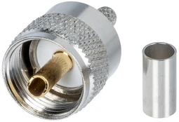 TST UHF CRIMP PLUG(UC1)-W/ZAC-RG58