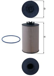 MAHLE KX657D Kuro filtras