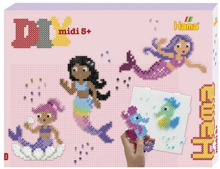 Hama - Midi Gift Box Mermaids, New 2025 - (383161)