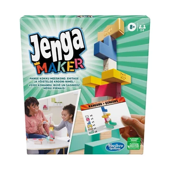 Hasbro JENGA Maker Board game (In Estonian and Latvian lang.)