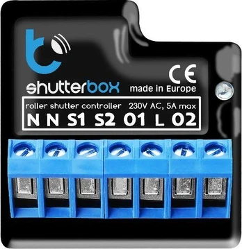 Blebox shutterBox wifi valdomas elektrinių langų ir durų žaliuzių valdiklis