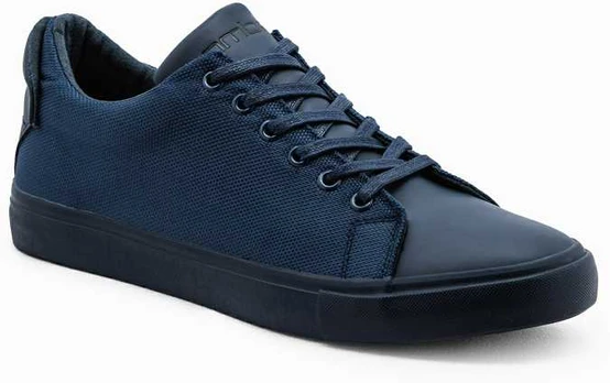 men's high-top trainers t351 - navy