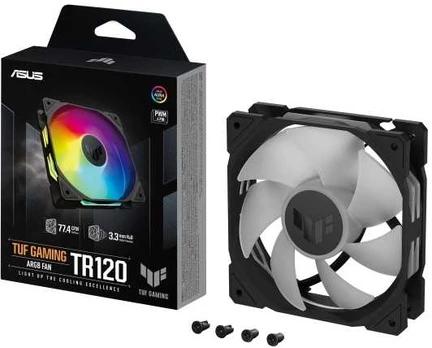 ASUS TUF GAMING TR120 ARGB 1-pack 120mm Juodas