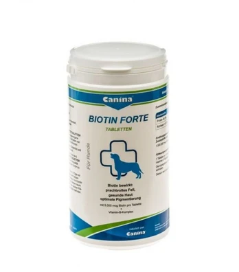 Canina Biotin Forte papildai šunims