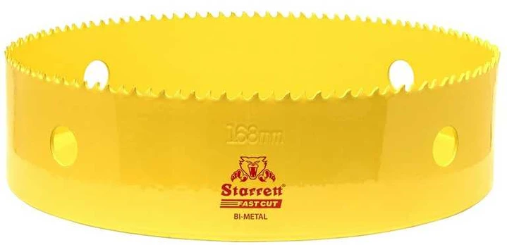 Gręžimo karūna Starrett Bi-Metal; 168 mm