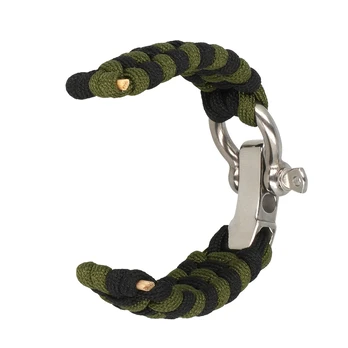 Oem Universal nylon loop 22mm design 1 žalias-juodas