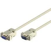 Goobay Gembird DB- 9 - DB- 9, 2m, Baltas (50224)
