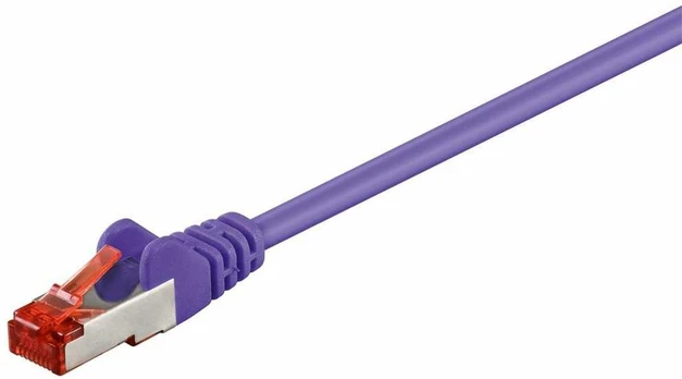 Goobay Kabelis LAN Patchcord CAT 6 S/FTP LSZH fioletas 20m