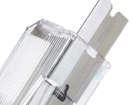 Geležtės stiklo grandikliui PROBUILDER, 4 cm pločio, 10 vnt.