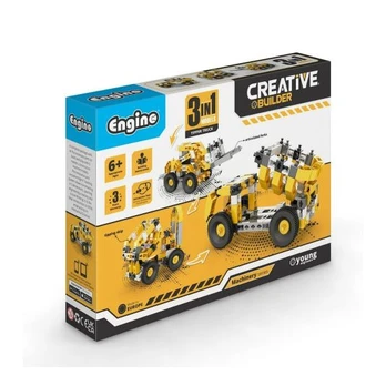 ENGINO CREATIVE BUILDER konstravimo rinkinys Sunkioji technika