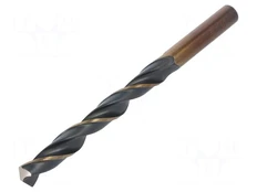 Drill bit | for metal | Ø: 9.7mm | L: 133mm | HSS | bulk,industrial kaina