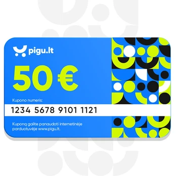 El. dovanų kuponas, €50