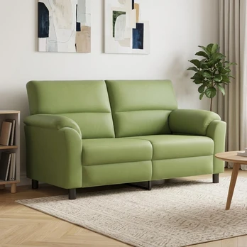 Sofa Šviesiai žalia 174 x 85 x 93 cm Aksomas