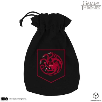 Game of Thrones. Targaryen kauliukų maišelis Q-Workshop